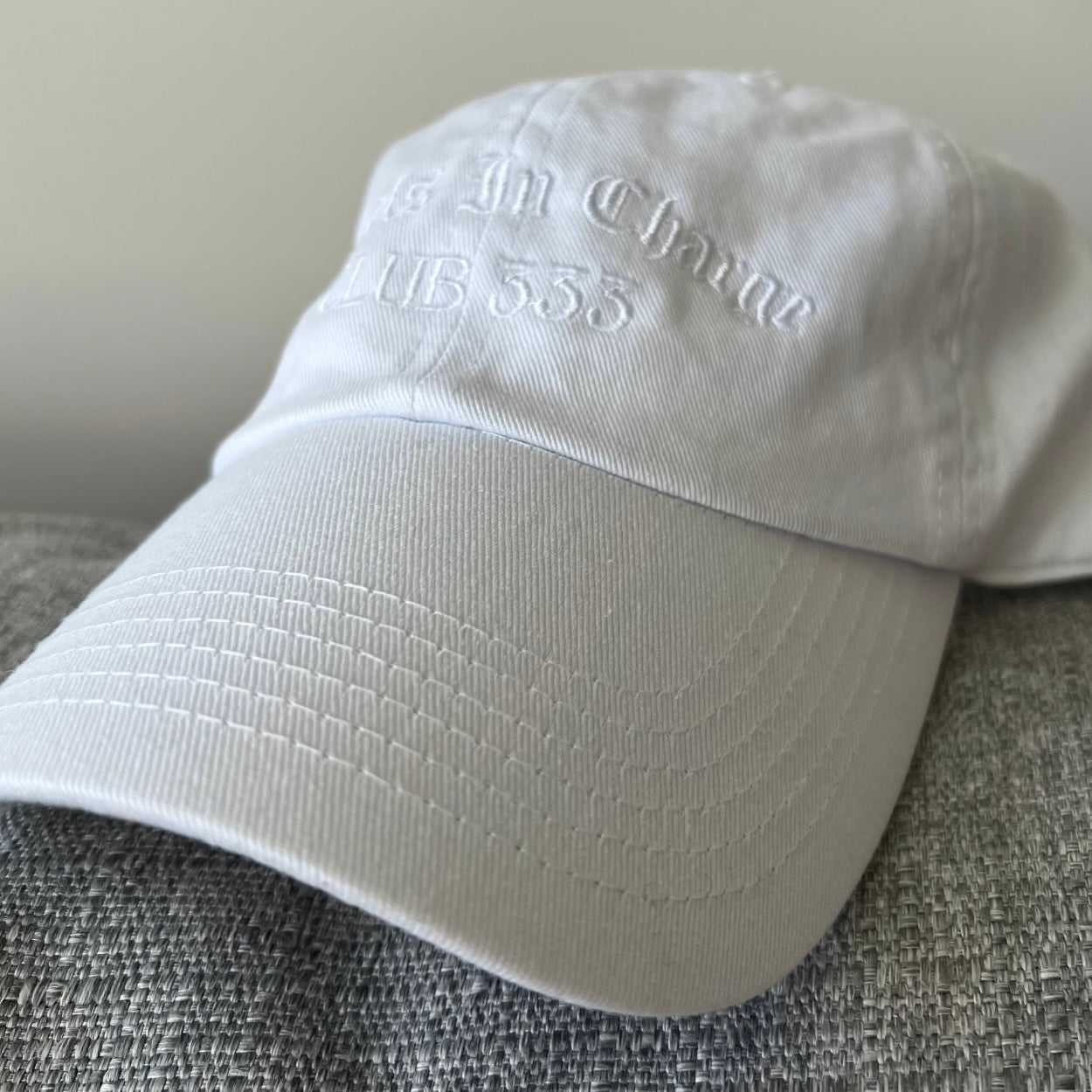 Angels In Charge Ballcap - White