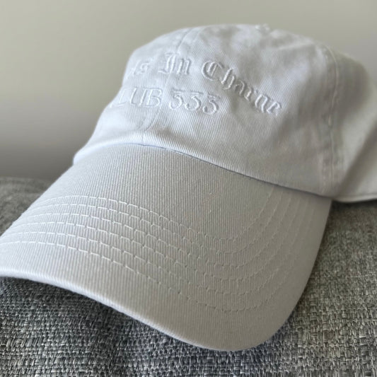 Angels In Charge Ballcap - White